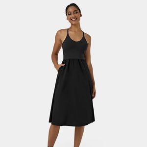 Halara In My Feels Everyday Chill Midi Dress